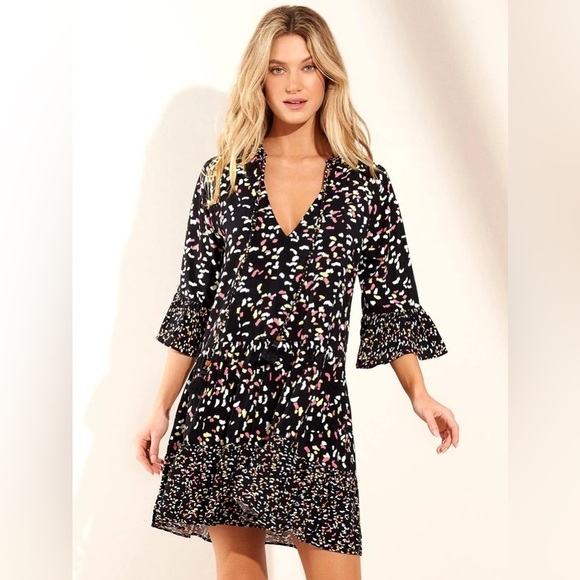 Maaji Black Opal Dreamer Tunic Cover Up - Picture 1 of 6